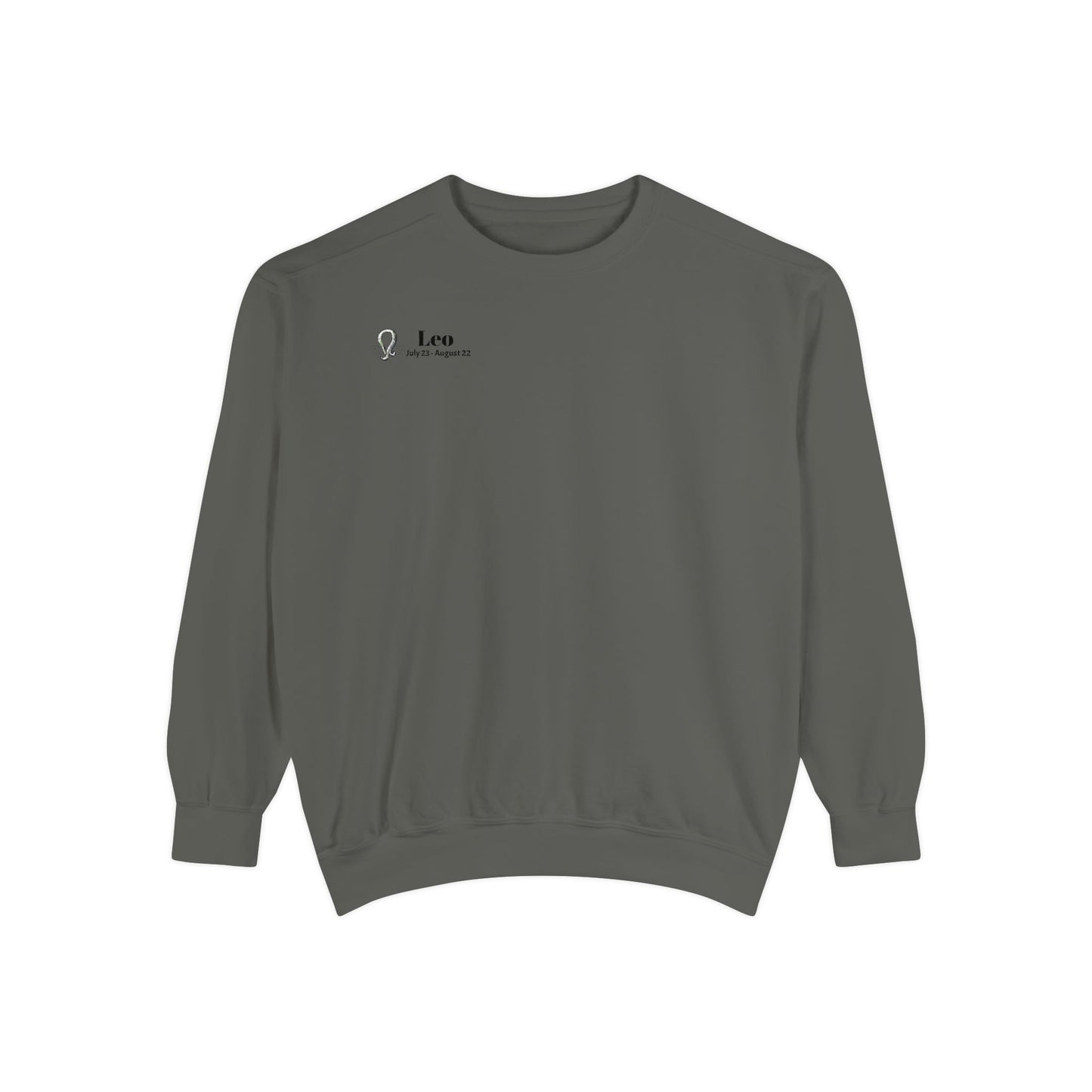 Leo astrological sign Unisex Garment-Dyed Sweatshirt