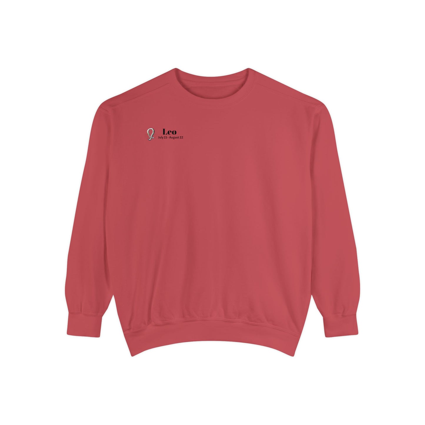 Leo astrological sign Unisex Garment-Dyed Sweatshirt
