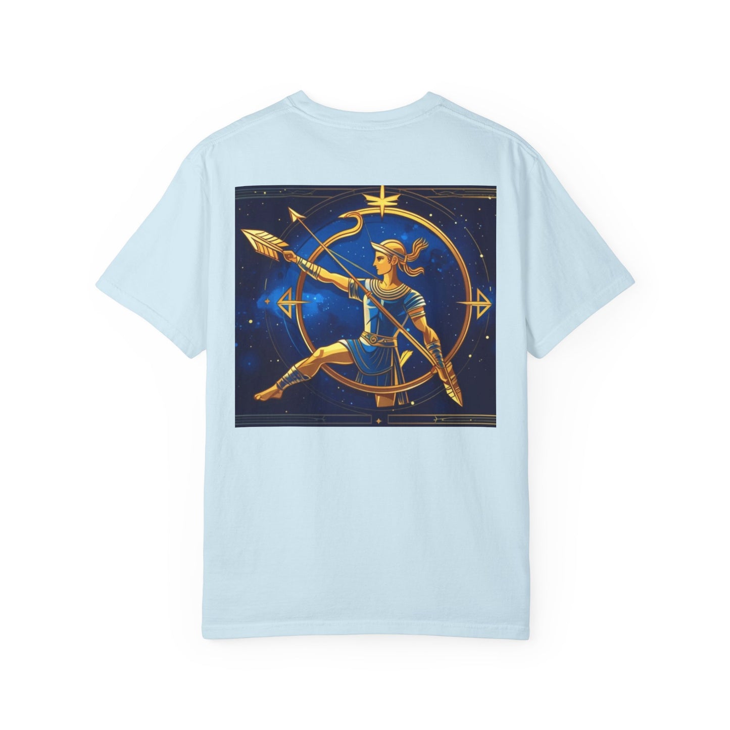 Sagittarius Zodiac sign Graphic T-shirt, Bohemian Style Tee, Astrology Gift, Unisex Casual Wear, Unique Graphic Tee, Space Inspired Fashion