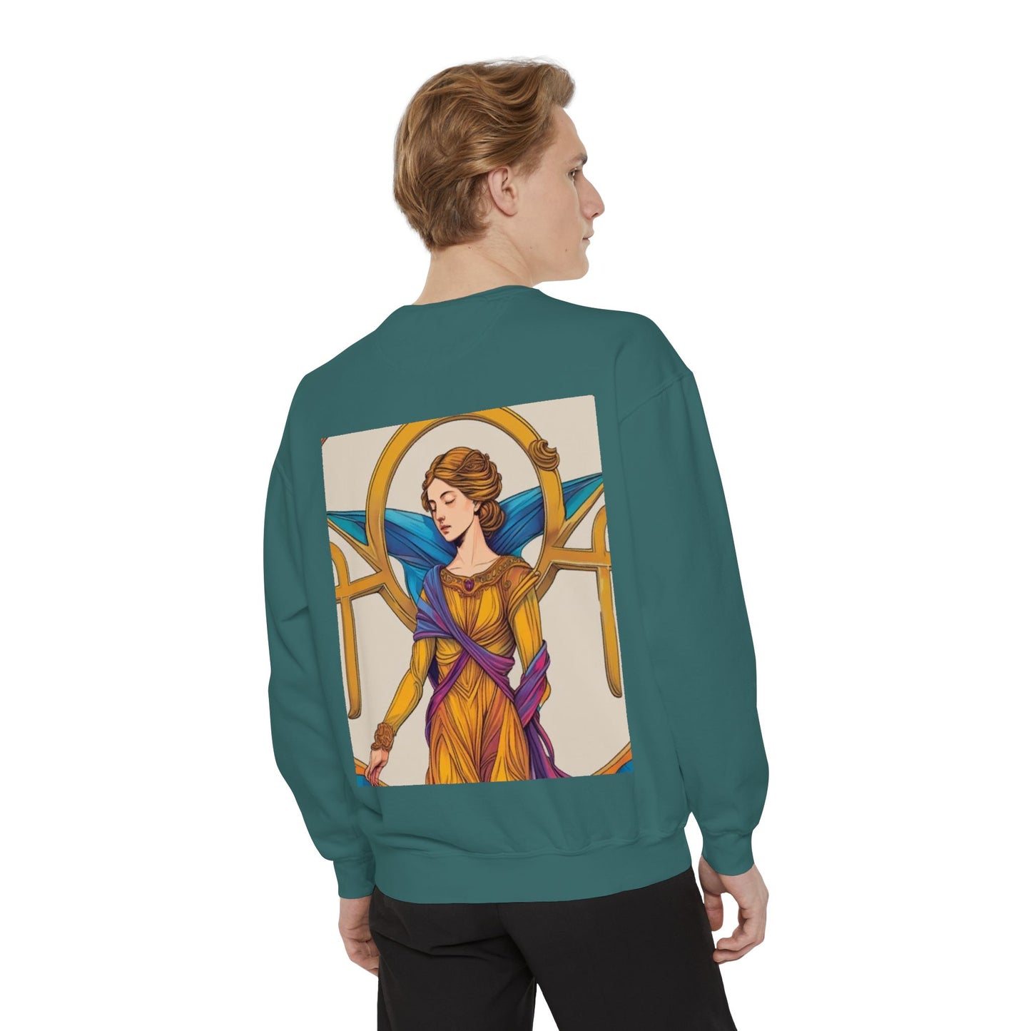 Virgo Astrological sign Unisex Garment-Dyed Sweatshirt