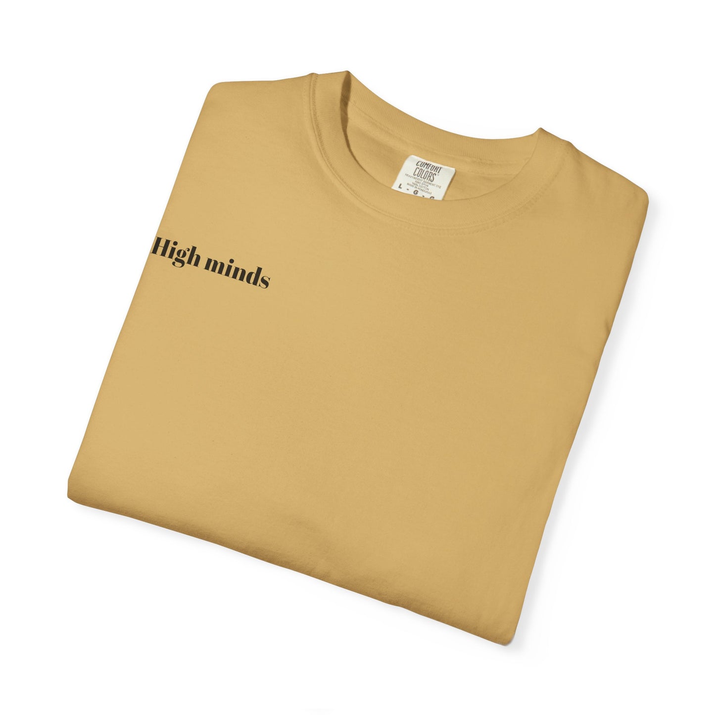 Unisex High Minds Deep Vibes T-shirt, Graphic Tee, Casual Wear, Gift for Friends, Festival Shirt, Relaxed Style