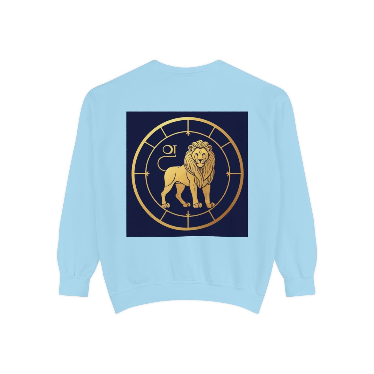 Leo astrological sign Unisex Garment-Dyed Sweatshirt