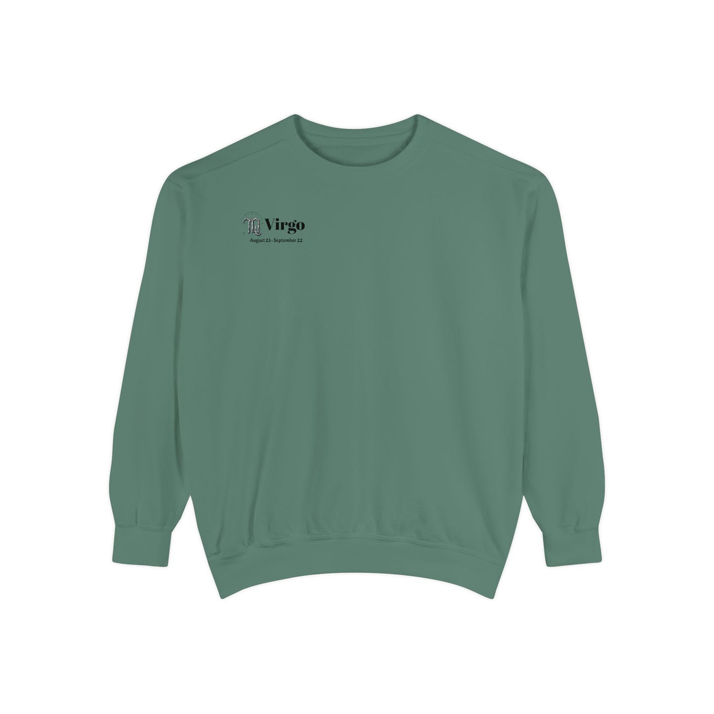 Virgo Astrological sign Unisex Garment-Dyed Sweatshirt