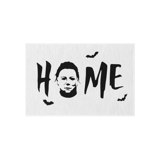 Halloween Outdoor Rug - Spooky Home Decor, Fall Welcome Mat, Unique Halloween Gift, Patio Decoration, Scary Halloween Decor